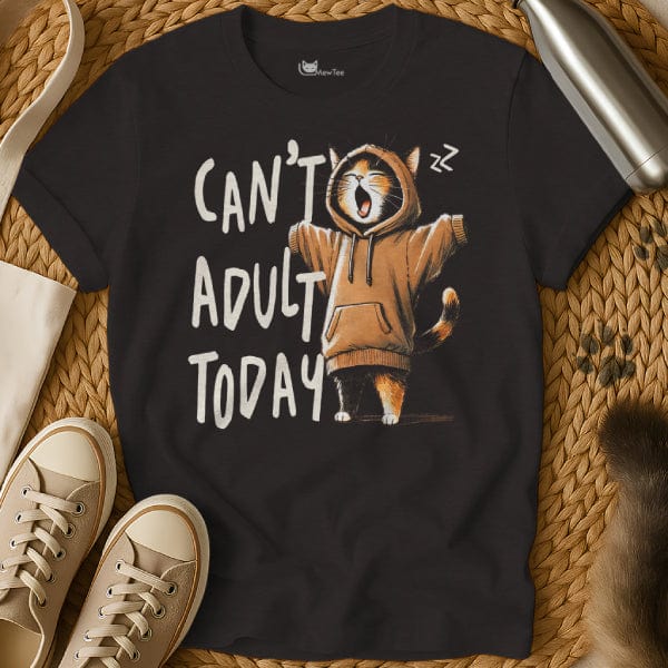 MewTee Black / S Adulting Shirt