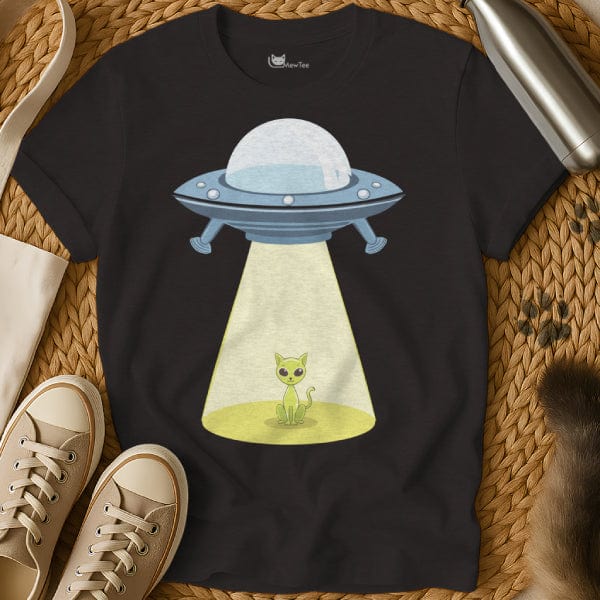 MewTee Black / S Alien Cat Shirt | Cat Tee