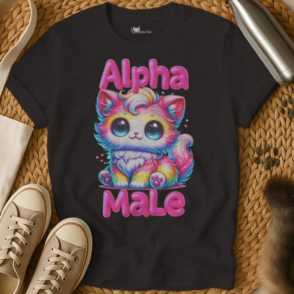 MewTee Black / S Alpha Male Shirt | Cat Tee