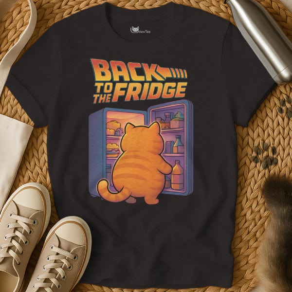 MewTee Black / S Back to the Future Shirt | Cat Tee