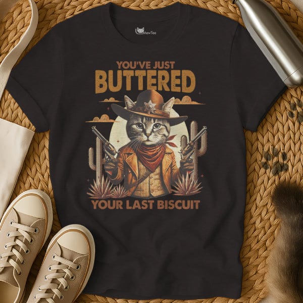 MewTee Black / S Biscuit Shirt | Cat Tee