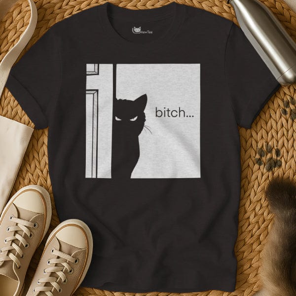 MewTee Black / S Bitch Shirt | Cat Tee
