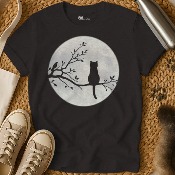 MewTee Black / S Cat Moon | Cat Tee