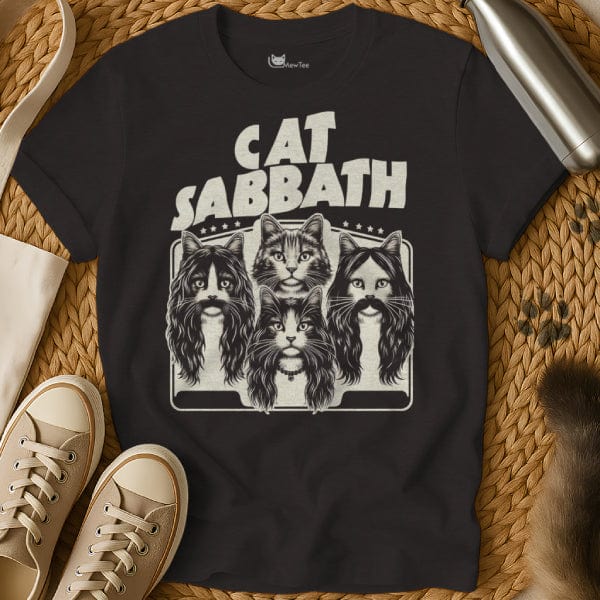 MewTee Black / S Cat Sabbath Shirt | Cat Tee
