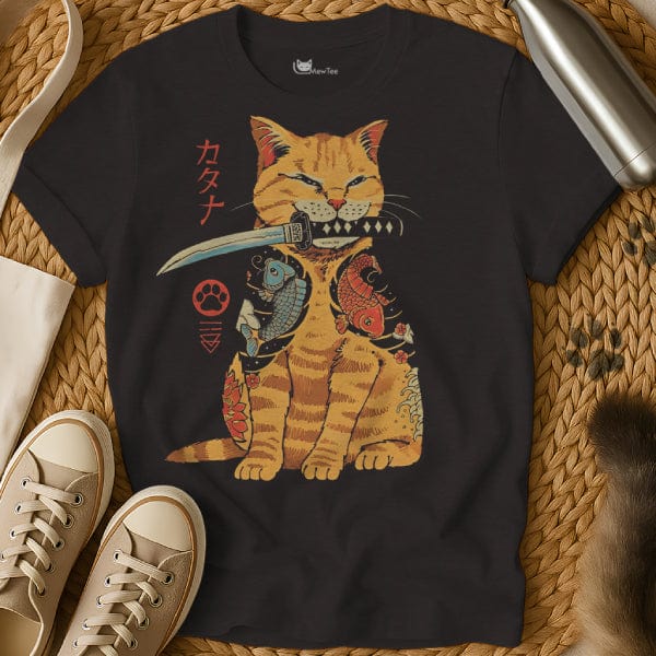 MewTee Black / S Catana T-Shirt | Cat Tee