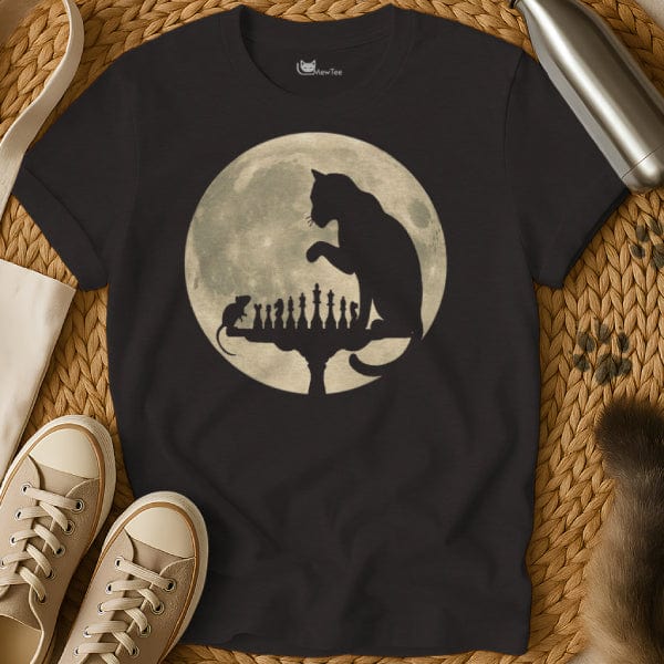 MewTee Black / S Chess Shirt | Cat Tee