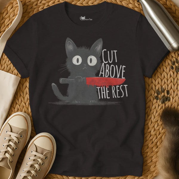 MewTee Black / S Cut Above The Rest | Cat Tee