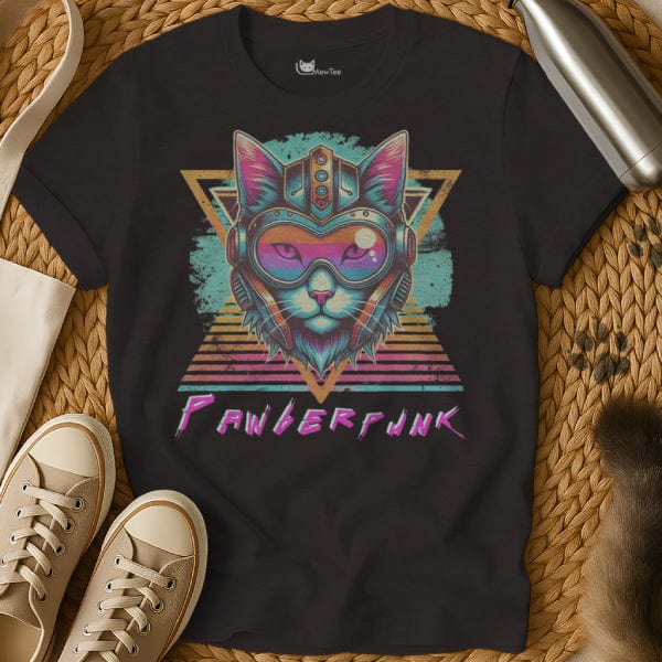MewTee Black / S Cyberpunk Shirt | Cat Tee