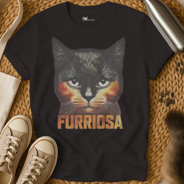 MewTee Black / S Furiosa T Shirt | Cat Tee
