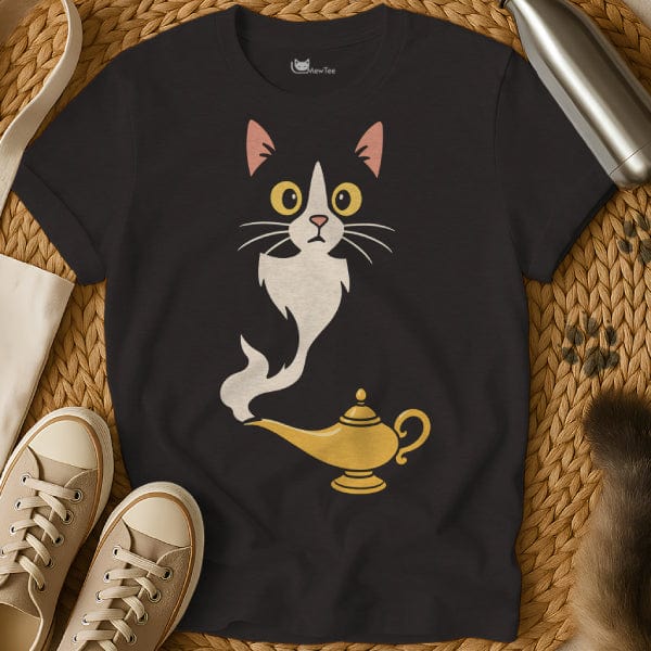 MewTee Black / S Genie Shirt | Cat Tee