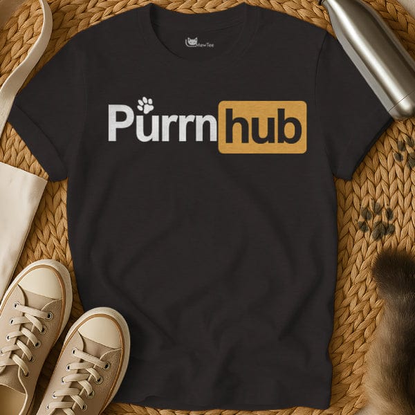 MewTee Black / S Hub T Shirt | Cat Tee