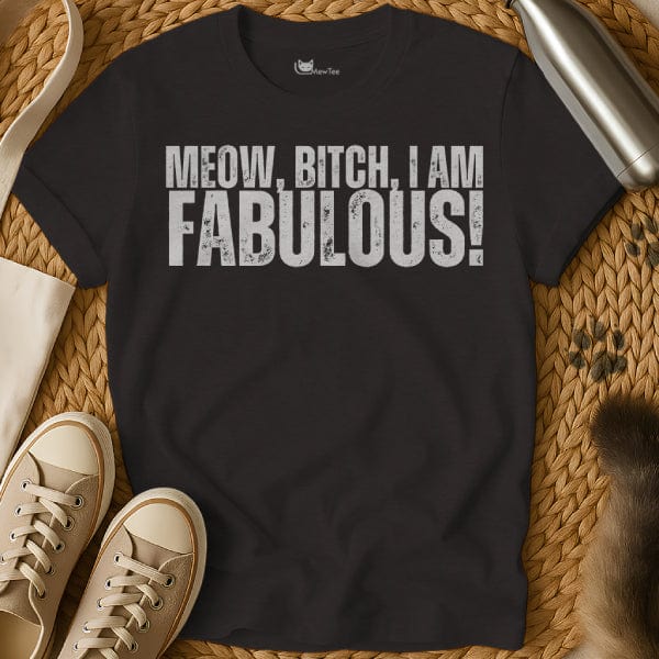 MewTee Black / S I Am Fabulous Shirt | Cat Tee