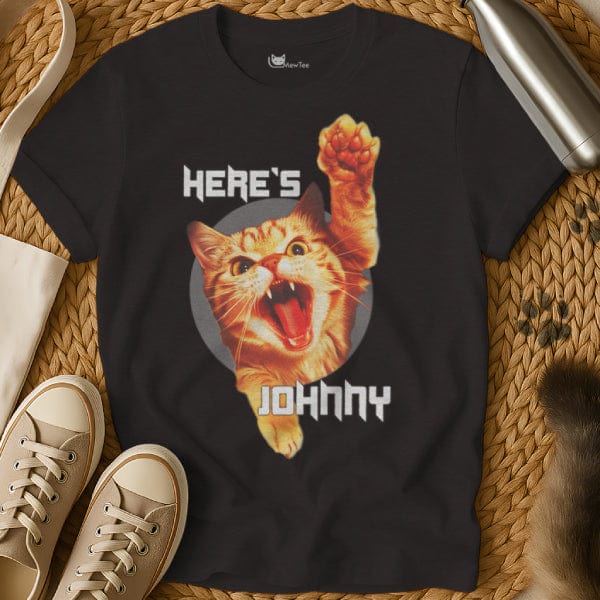 MewTee Black / S Johnny Shirt | Cat Tee