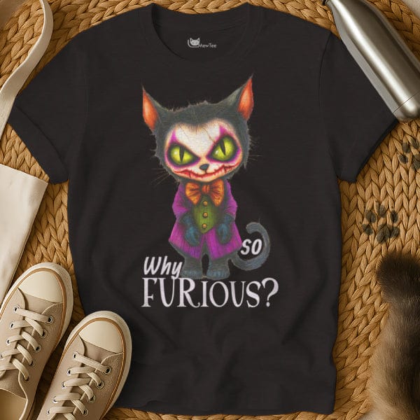 MewTee Black / S Joker Shirt | Cat Tee