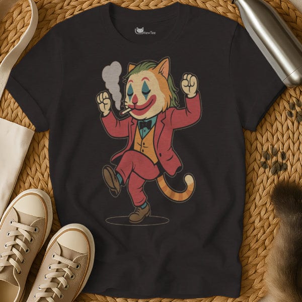 MewTee Black / S Joker T Shirt | Cat Tee