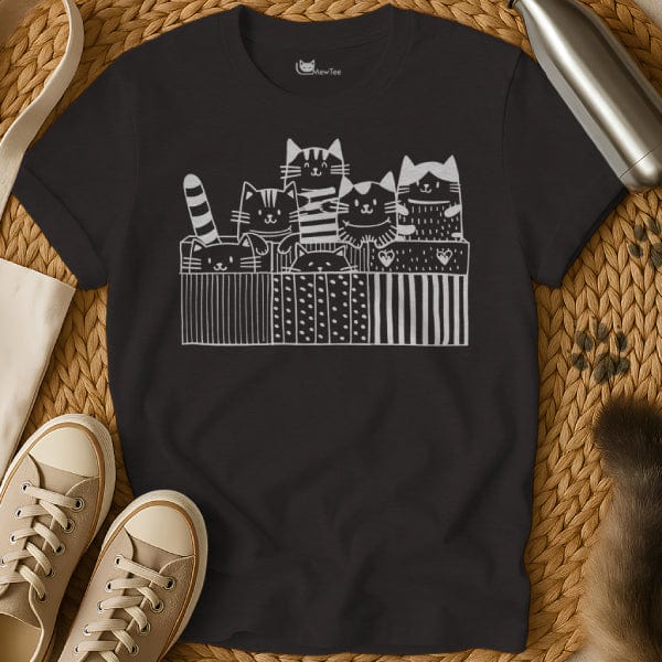 MewTee Black / S Kitten Club | Cat Tee