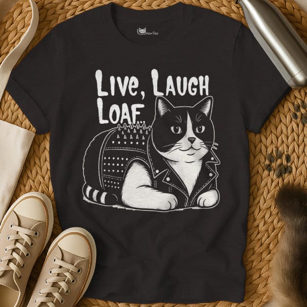 MewTee Black / S Loaf Cat Meme Tee