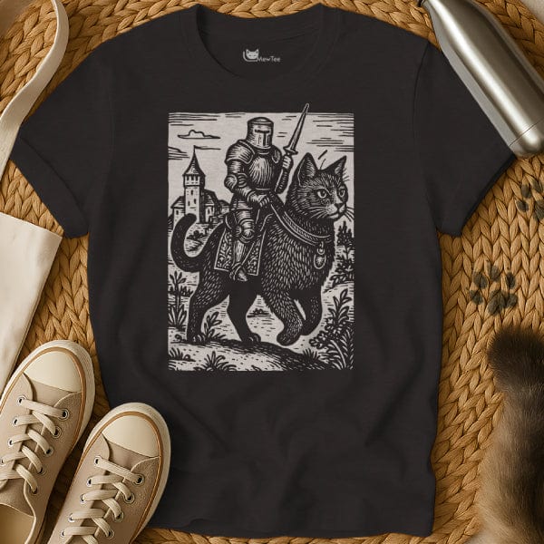 MewTee Black / S Medieval Cat Tee