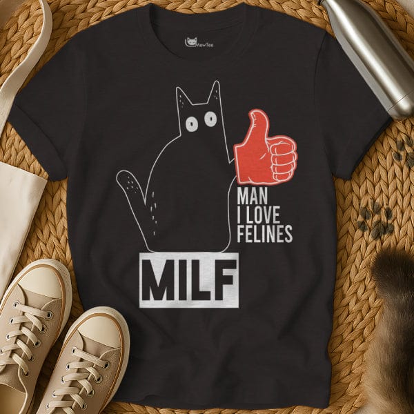 MewTee Black / S MILF Shirt | Cat Tee