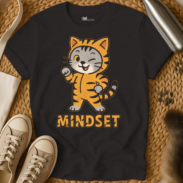MewTee Black / S Mindset Shirt | Cat Tee