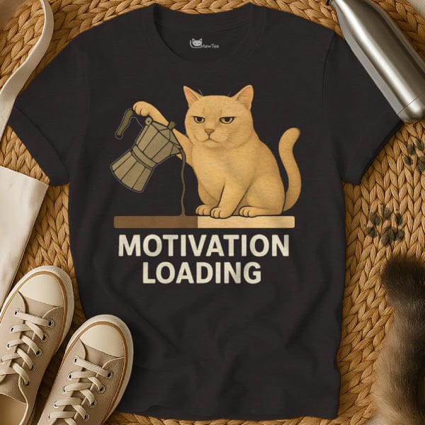 MewTee Black / S Motivation Shirt | Cat Tee