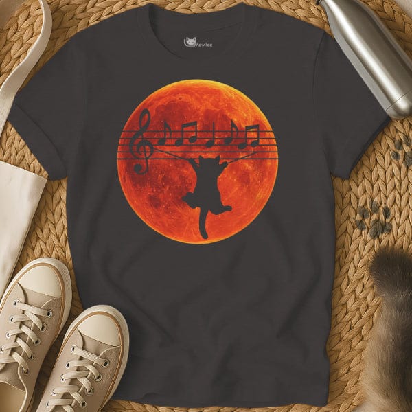 MewTee Black / S Music Shirt | Cat Tee