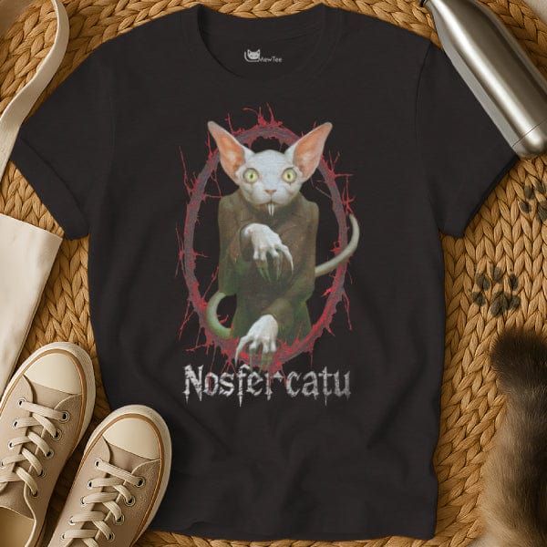 MewTee Black / S Nosferatu Shirt | Cat Tee