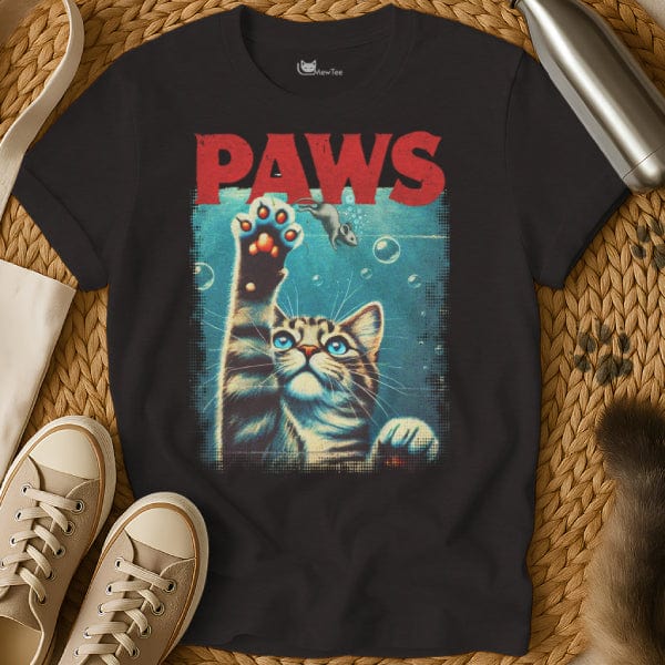 MewTee Black / S Paws Shirt | Cat Tee