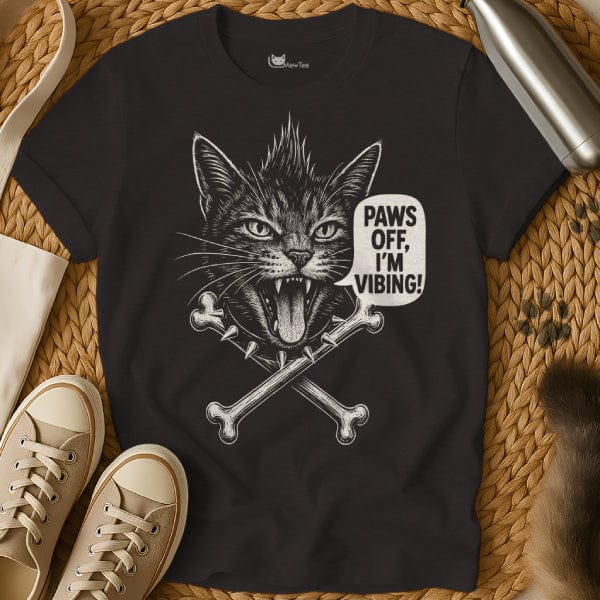 MewTee Black / S Punk Shirt | Cat Tee