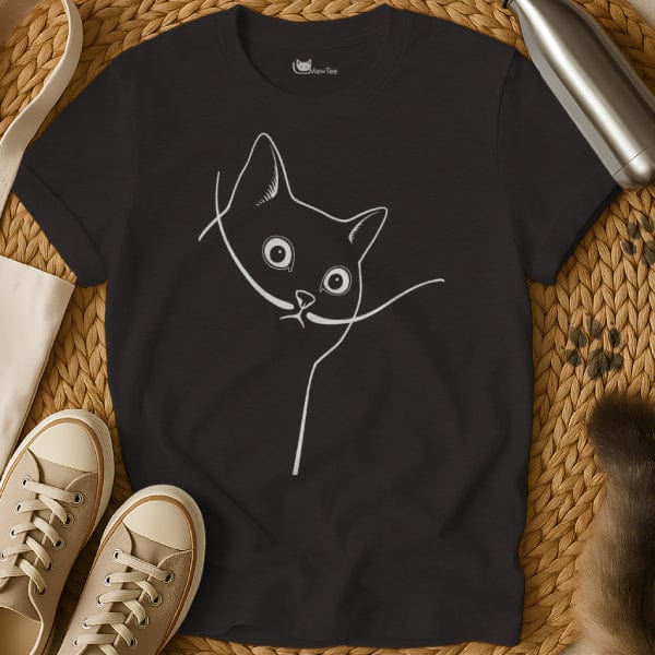 MewTee Black / S Salvador Dali Shirt | Cat Tee