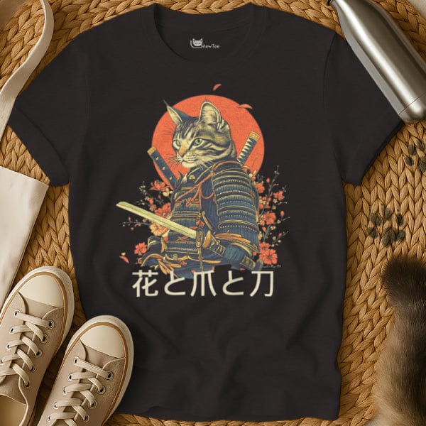 MewTee Black / S Samurai Cat Shirt | Cat Tee