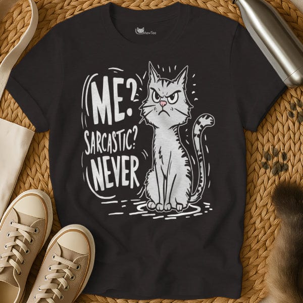 MewTee Black / S Sarcastic T Shirt | Cat Tee