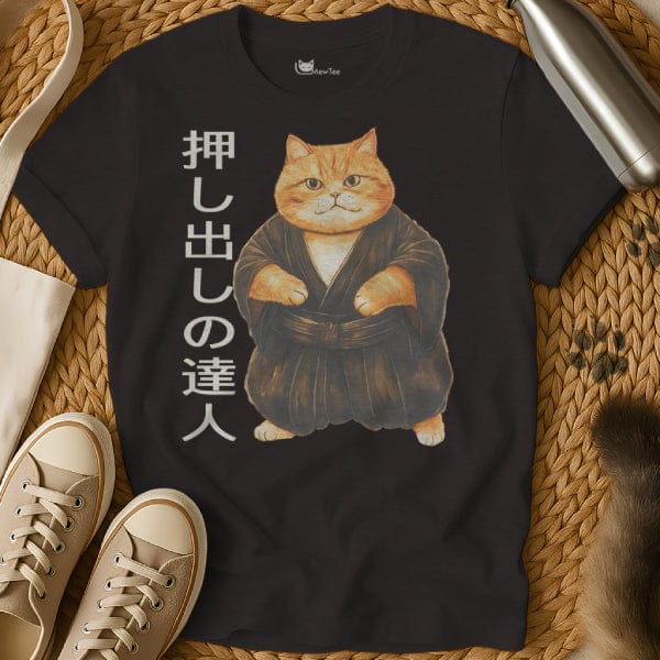 MewTee Black / S Sumo Cat Shirt | Cat Tee