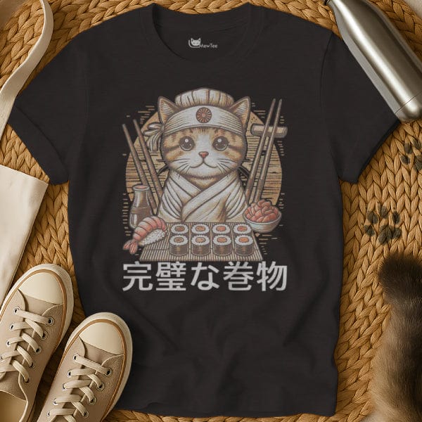 MewTee Black / S Sushi Shirt | Cat Tee