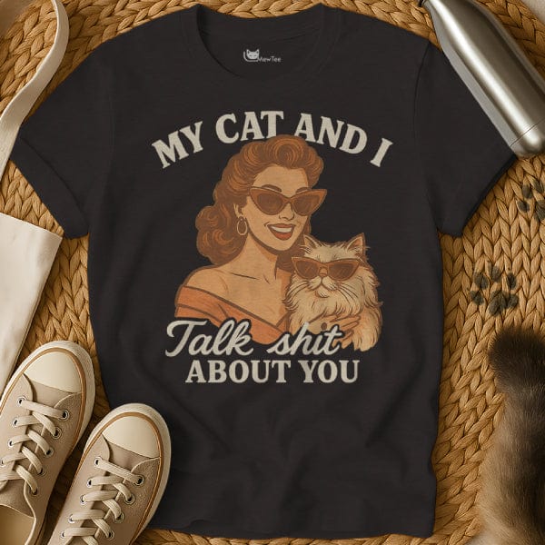 MewTee Black / S Talking Shit Shirt