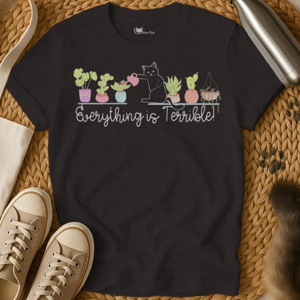 MewTee Black / S Terrible Shirt | Funny Cat Tee