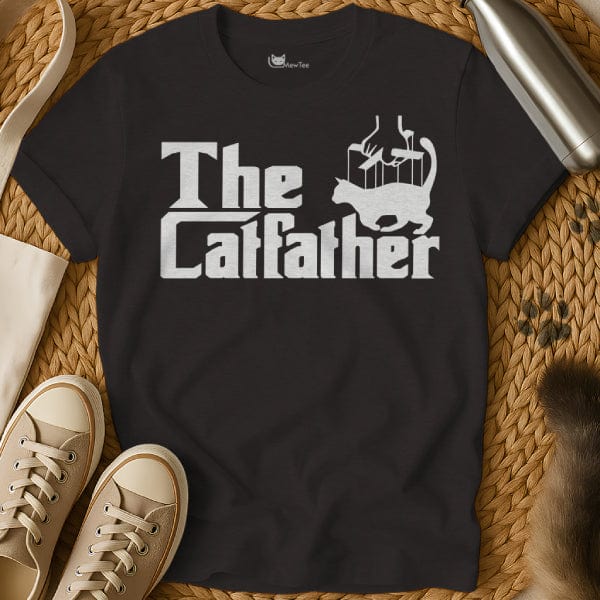 MewTee Black / S The Catfather Shirt | Cat Tee