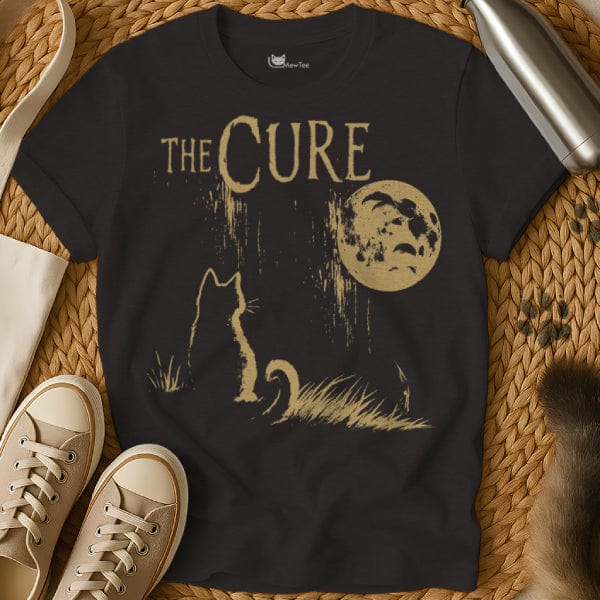 MewTee Black / S The Cure Shirt | Cat Tee