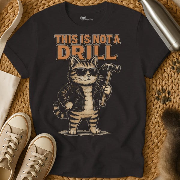 MewTee Black / S This Is Not a Drill Shirt