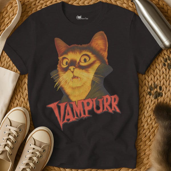 MewTee Black / S Vampurr T-Shirt | Cat Tee