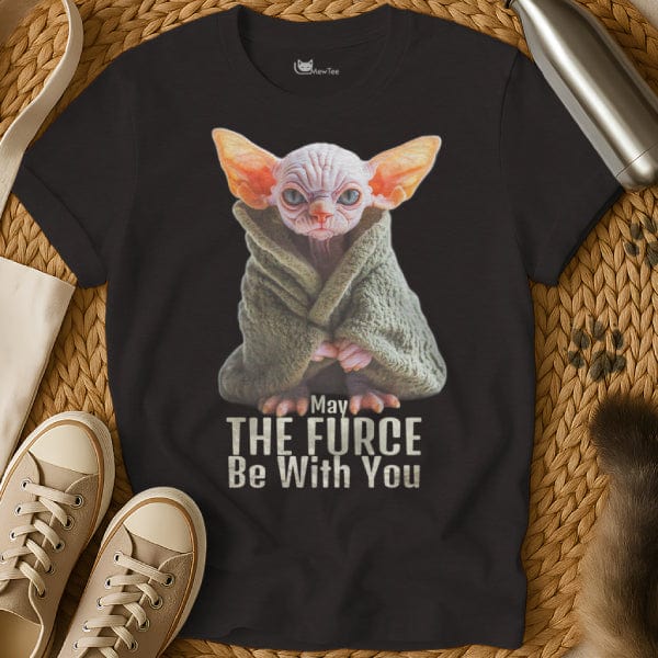 MewTee Black / S Yoda T Shirt | Cat Tee