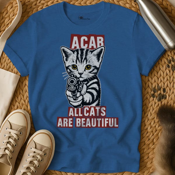 MewTee Blue / S ACAB Shirt | Cat Tee
