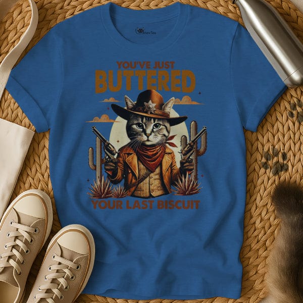 MewTee Blue / S Biscuit Shirt | Cat Tee