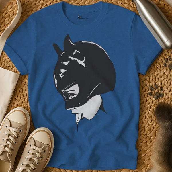 MewTee Blue / S Catwoman Shirt | Cat Tee