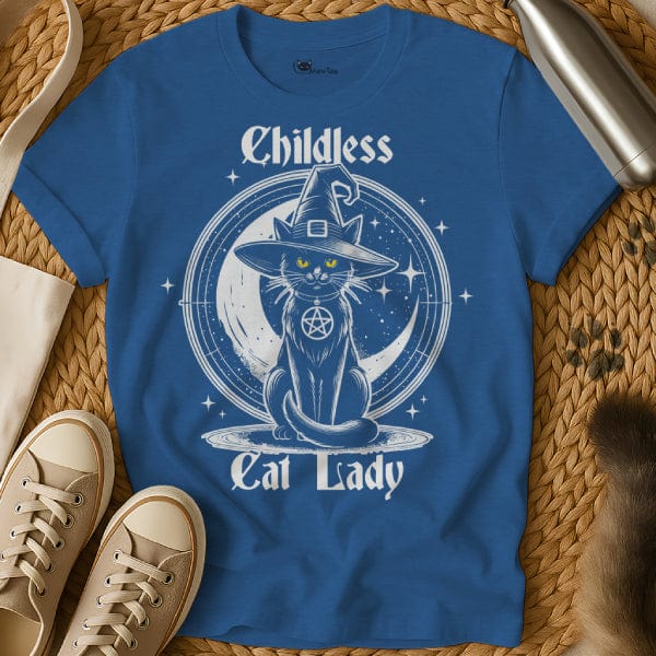 MewTee Blue / S Childless Cat Lady Shirt | Cat Tee