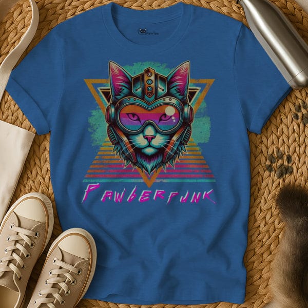 MewTee Blue / S Cyberpunk Shirt | Cat Tee