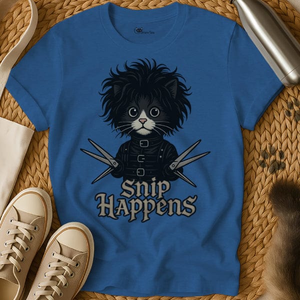 MewTee Blue / S Edward Scissorhands Shirt | Cat Tee