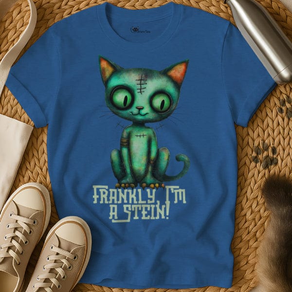 MewTee Blue / S Frankenstein Shirt | Cat Tee