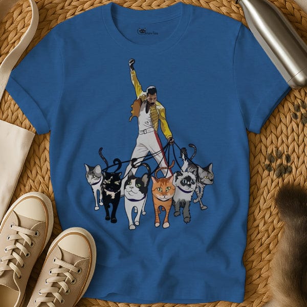 MewTee Blue / S Freddie Mercury Shirt | Cat Tee