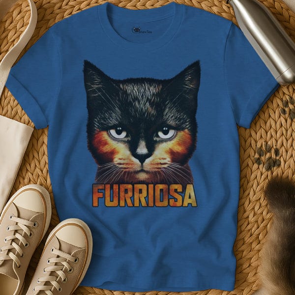 MewTee Blue / S Furiosa T Shirt | Cat Tee